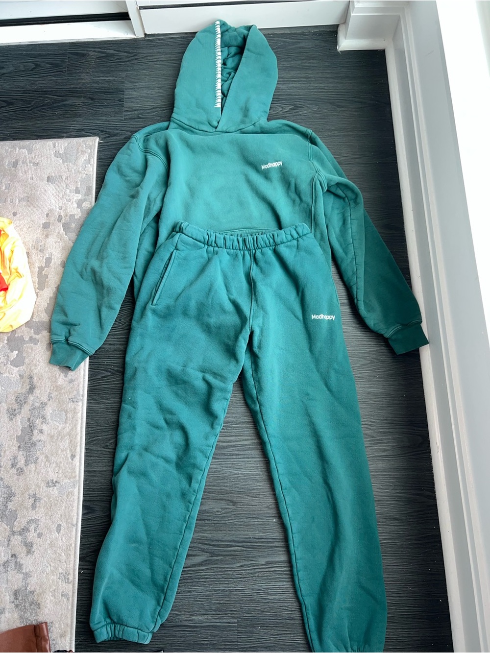 Madhappy Kids Teal Sweatpants - Cozy Elastic Joggers